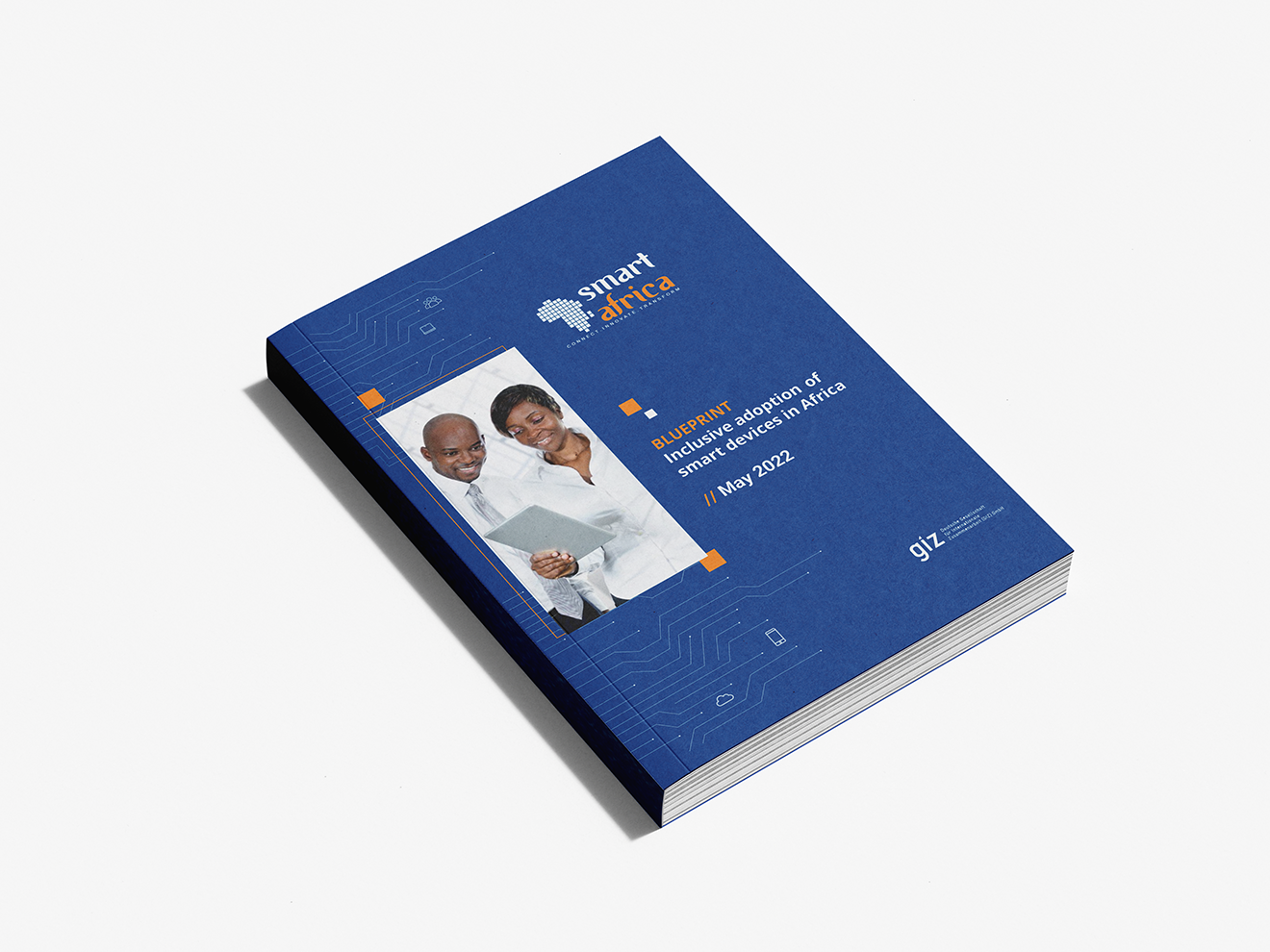 Capa relatorio Plano de ação - Adoção inclusiva de dispositivos inteligentes em África